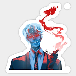 A Dangerouns God Sticker